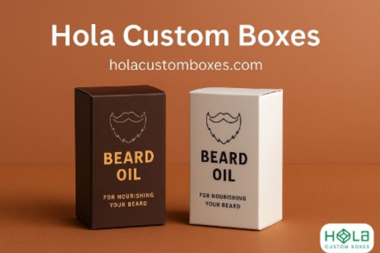 Custom Beard Oil Boxes: Premium Packaging Solutions for Men’s Grooming Brands