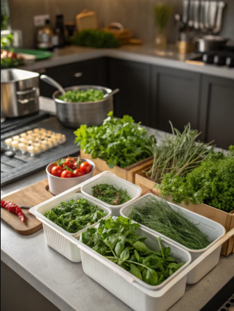 Herb Tin Containers: Organized and Fresh Storage for Your Culinary Herbs