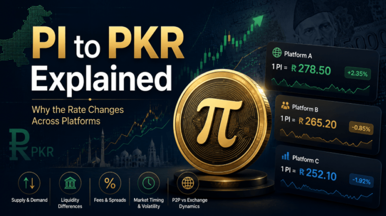 PI to PKR Explained: Why the Rate Changes Across Platforms