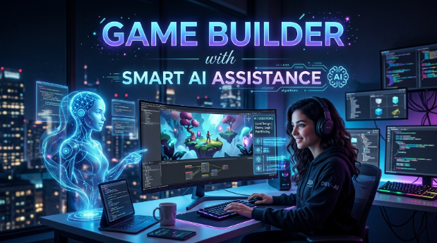 Game Builder with Smart AI Assistance