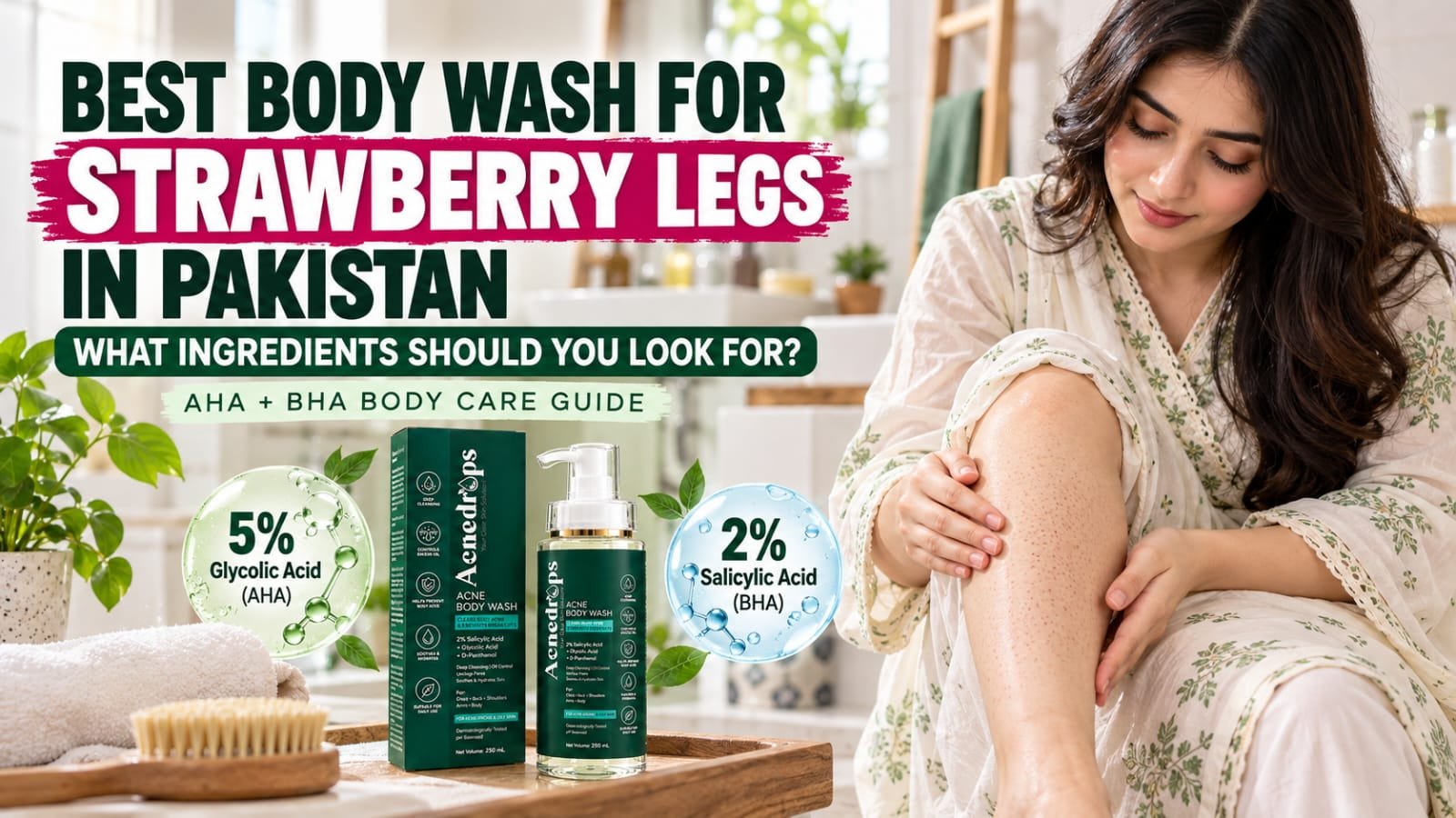 Best Body Wash for Strawberry Legs in Pakistan – What Ingredients Should You Look For?