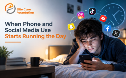 When Phone and Social Media Use Starts Running the Day